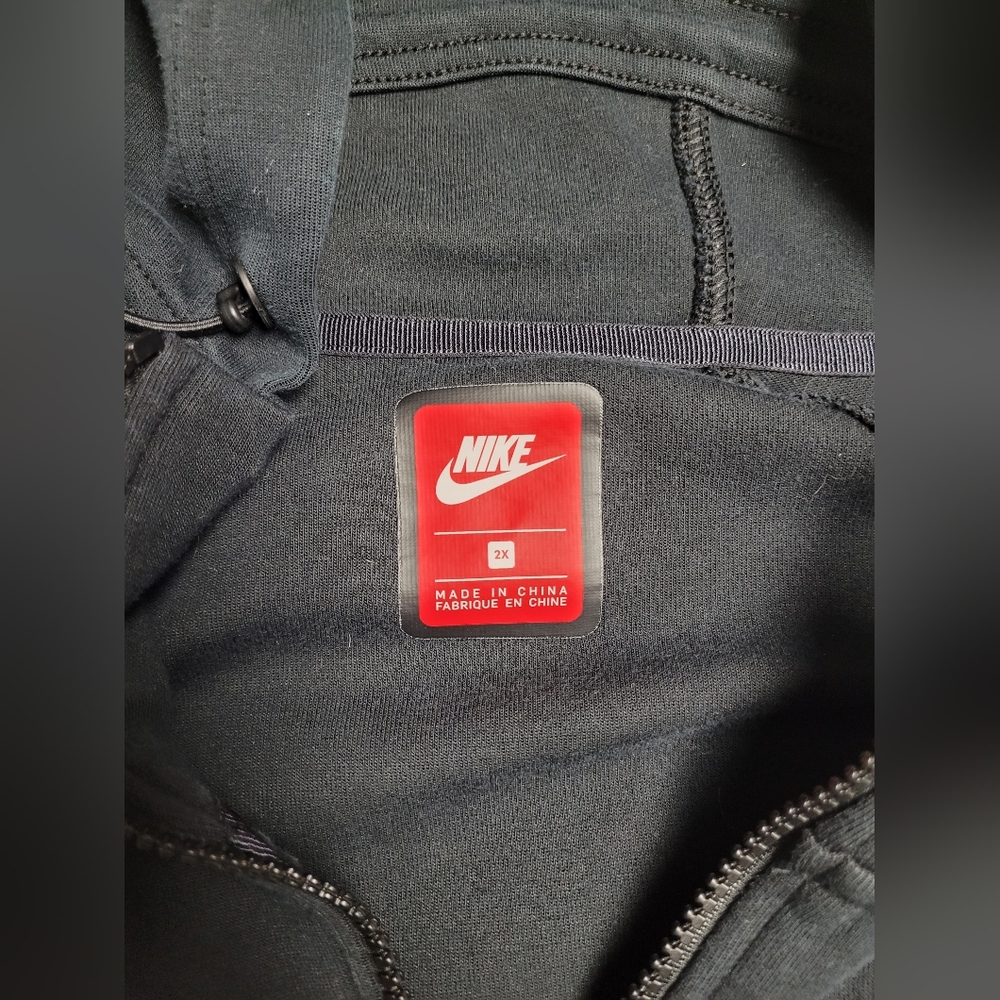 Womennike Tech Fleece Windrunner Basic Black Full… - image 7
